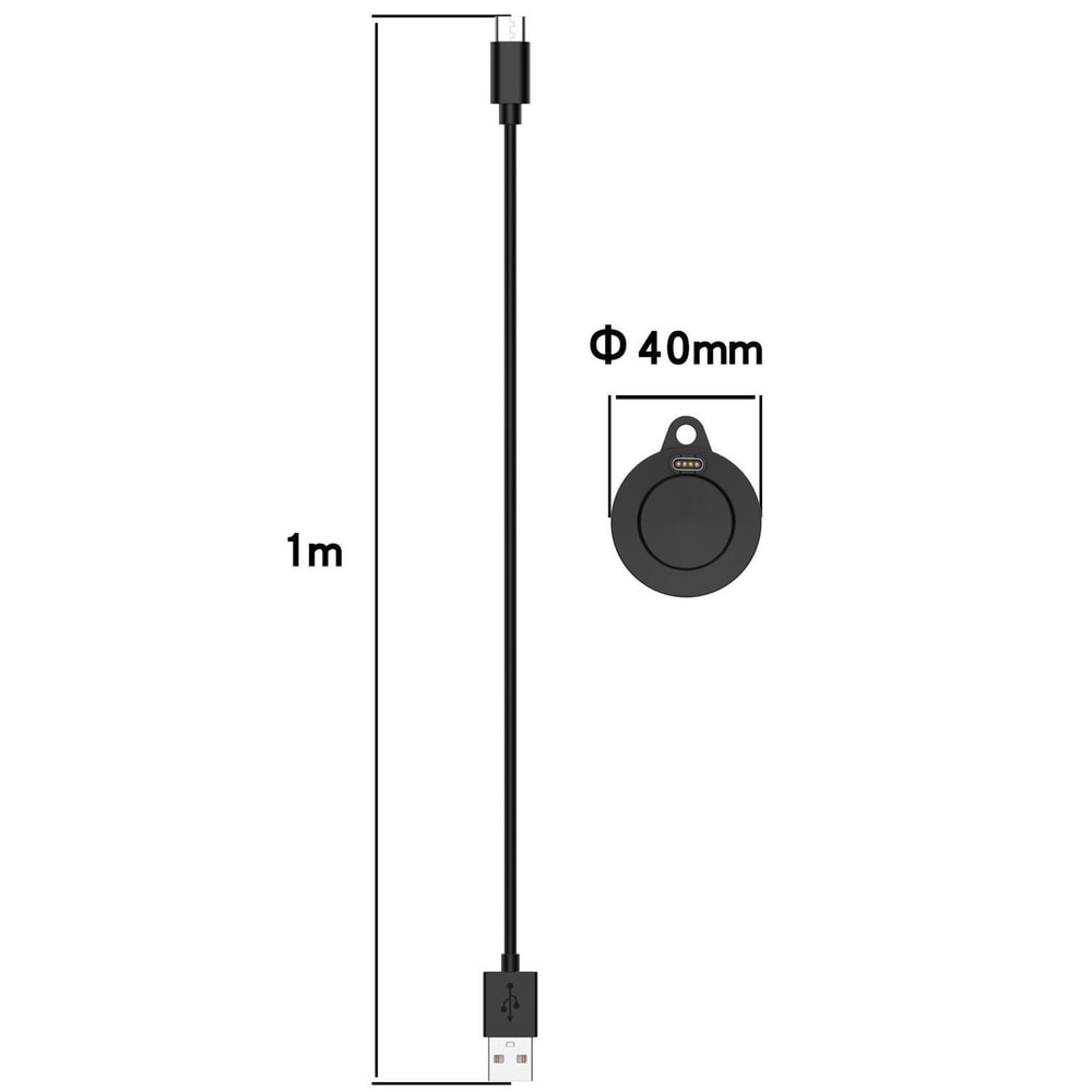 Garmin Venu X1 Magnetic Charging Cable 1m USB Data Charger Compatible with Fenix 8 Pro