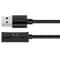 Heart Rate Monitor Magnetic Charging Cable 1m Black Fast Charging Charger Cable
