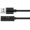 Heart Rate Monitor Magnetic Charging Cable 1m Black Fast Charging Charger Cable