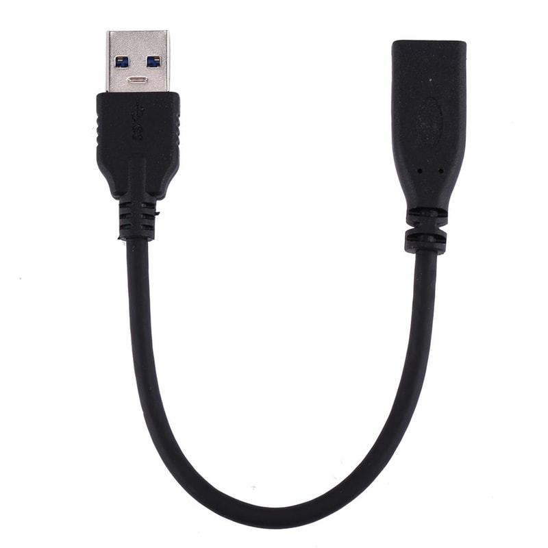 USB 3.0 to USB-C Adapter Cable 20cm Fast Data Sync Type-C Converter