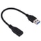 USB 3.0 to USB-C Adapter Cable 20cm Fast Data Sync Type-C Converter
