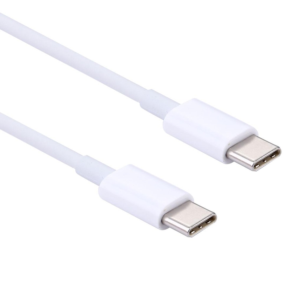 2m USB-C to USB-C 3.1 Fast Charging Cable 2A Data Sync White