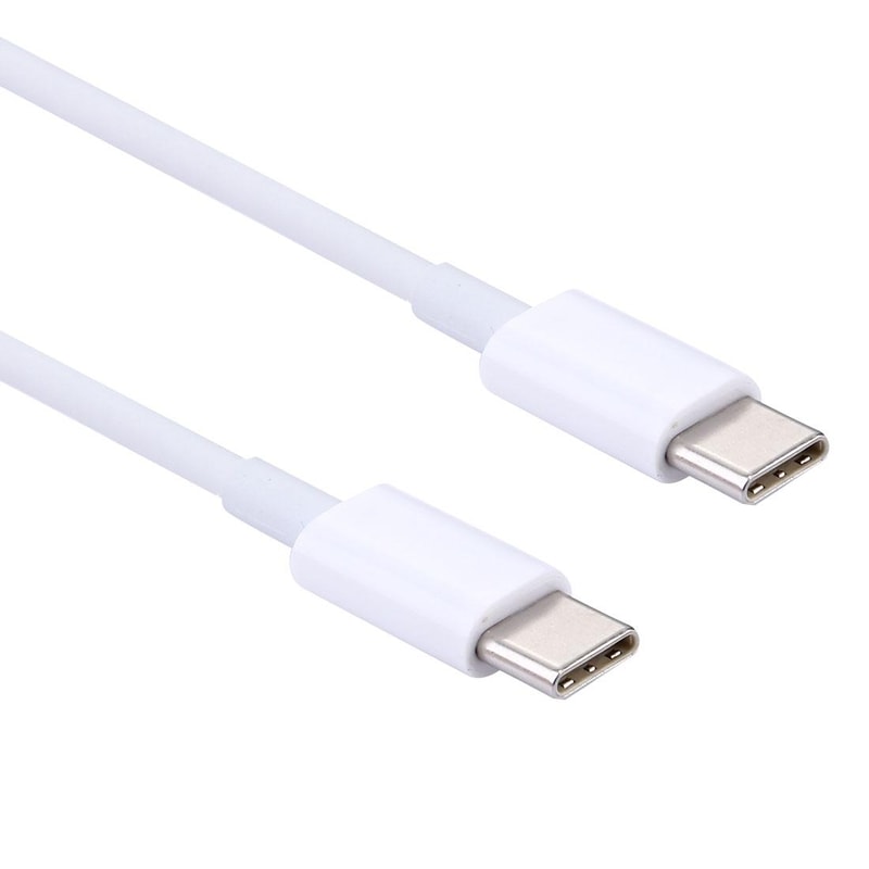 2m USB-C to USB-C 3.1 Fast Charging Cable 2A Data Sync White