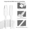 2m USB-C to USB-C 3.1 Fast Charging Cable 2A Data Sync White