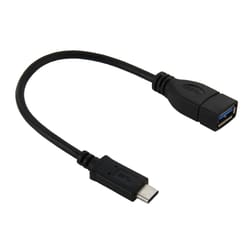 22cm usb-c to usb 3.0 adapter cable type-c 3.1 otg data transfer cable