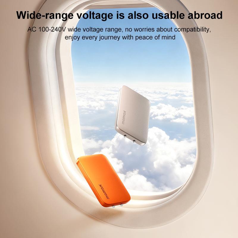 UM79 45W GaN Dual Port USB C PD Fast Charger Kit with Cable Orange
