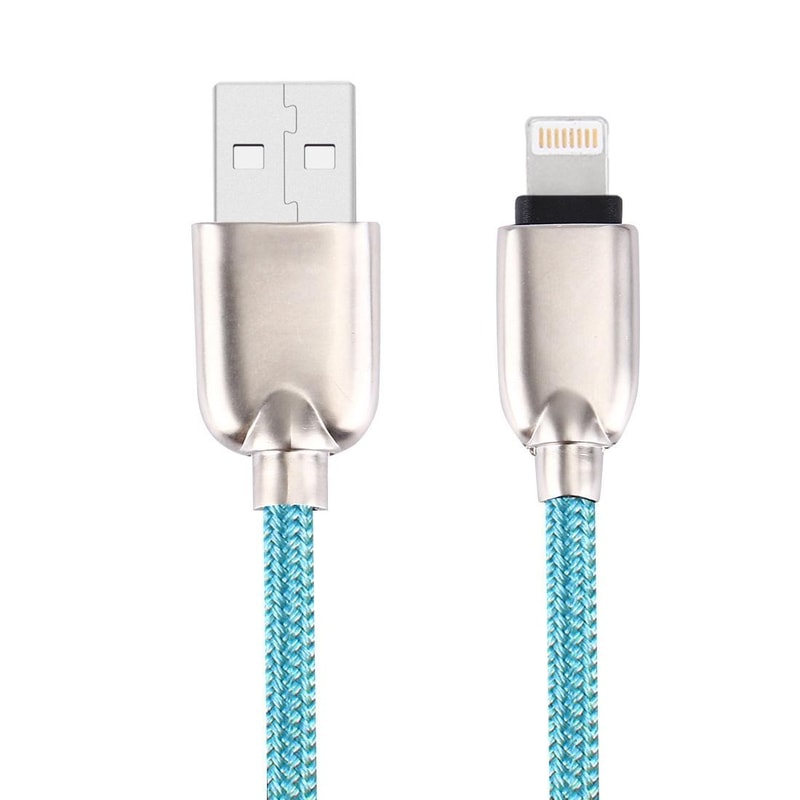 1m Woven Lightning USB Fast Charging Data Sync Cable For IPhone IPad 2