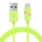 1M Circular Bobbin Micro USB To USB 20 LED Charging Data Sync Cable 4