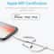 Anker 3-in-1 MFi Certified Lightning, Micro USB & USB-C Fast Charging Cable