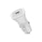 PD 20W USB-C Car Fast Charger for iPhone iPad, Type-C Dual Port Fast Charging Adapter
