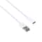 15cm USB 2.0 Male to USB-C Female Adapter Cable, Type-C Converter Lead (White)