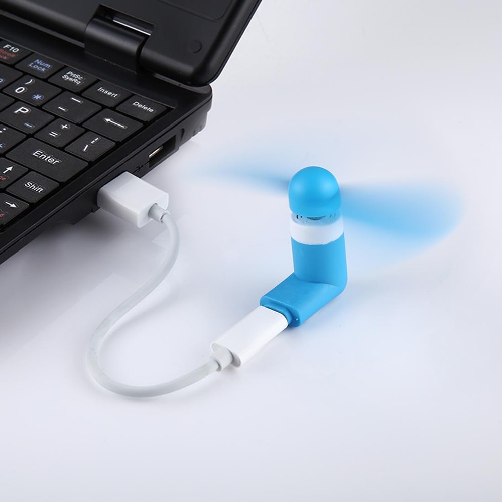 15cm USB 2.0 Male to USB-C Female Adapter Cable, Type-C Converter Lead (White)