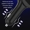 3-in-1 Retractable Fast Car Charger QC3.0 Dual USB Multi Device Charging Adapter