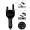 3-in-1 Retractable Fast Car Charger QC3.0 Dual USB Multi Device Charging Adapter
