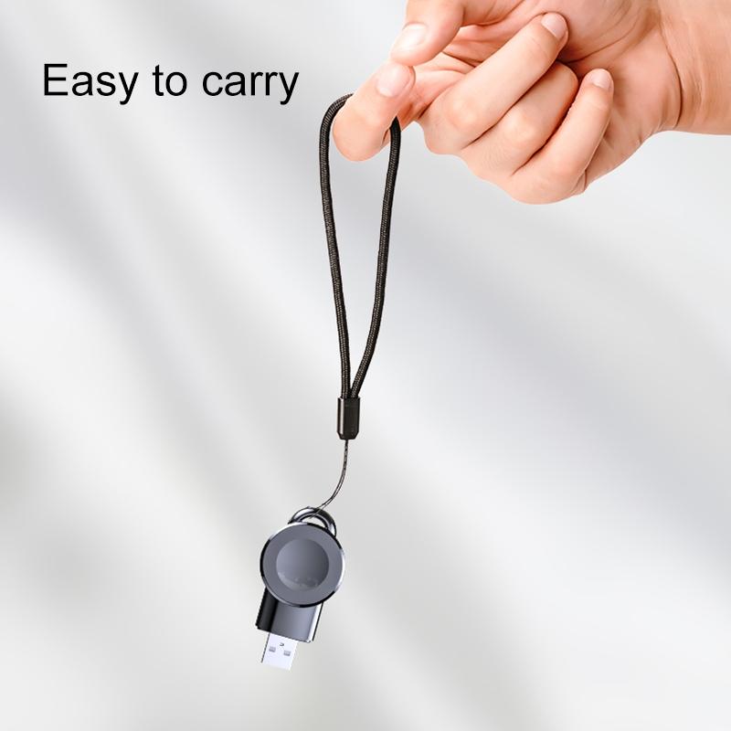K02 Portable Magnetic Apple Watch Charger Wireless Travel Charging Dock