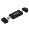 3-in-1 USB-C Card Reader Adapter OTG Multi Port SD Micro USB Hub