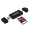3-in-1 USB-C Card Reader Adapter OTG Multi Port SD Micro USB Hub