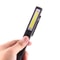 Rechargeable COB LED Pen Work Light Magnetic Clip Flashlight 100LM Portable Inspection Light 6