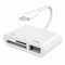 3 in 1 Lightning SD TF USB Camera Reader Adapter for iPhone iPad Fast Photo Transfer iOS Compatible