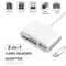3 in 1 Lightning SD TF USB Camera Reader Adapter for iPhone iPad Fast Photo Transfer iOS Compatible