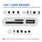 3 in 1 Lightning SD TF USB Camera Reader Adapter for iPhone iPad Fast Photo Transfer iOS Compatible