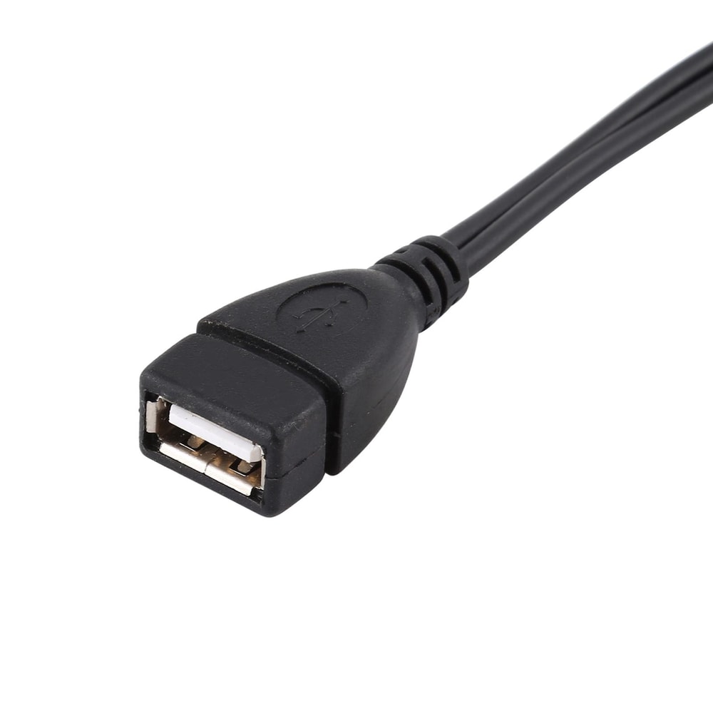 OTG Micro USB Adapter Cable with Power for Samsung Note 3 Charging Sync Data Transfer