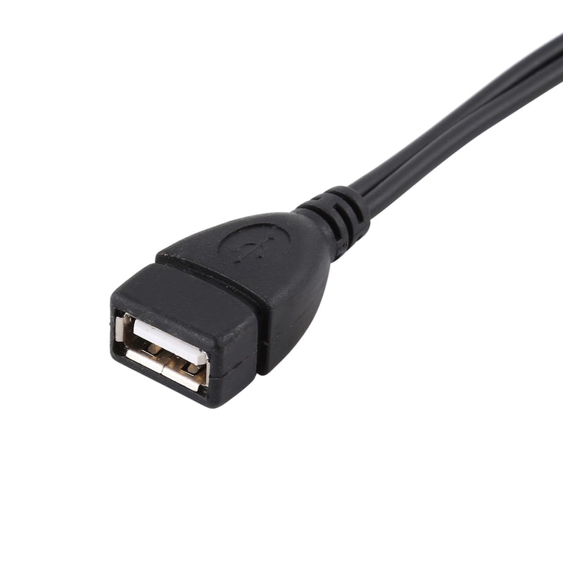 OTG Micro USB Adapter Cable with Power for Samsung Note 3 Charging Sync Data Transfer