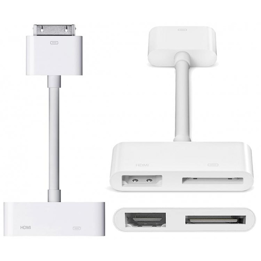 HDMI Adapter for iPhone 4 4S & iPad 2 3 1080P Lightning to HDMI Adapter Screen Mirror Cable