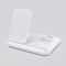 DW08 3 in 1 Foldable 15W Wireless Charging Station Black