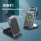 SW17 3 in 1 Metal Vertical Wireless Charging Station Apple Watch Charger Fast Charging Dock for Phone AirPods