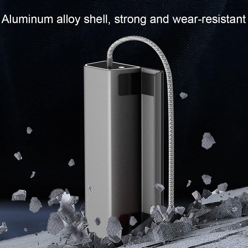 iplay HBSD-490B Steam Deck Charging Dock Stand Charger Aluminum Alloy Base Silver Gray