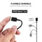 USB-C Fast Charging USB 3.1 Type-C Data Transfer Cable 1m Black