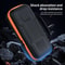 Mecha Double Layer Shockproof Nintendo Switch 2 Carrying Case Portable Storage Bag Black Orange