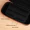 Mecha Double Layer Shockproof Nintendo Switch 2 Carrying Case Portable Storage Bag Black Orange