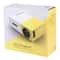 Mini LED Projector HD Portable Home Theater 60 Inch Display with Remote and AV HDMI Support