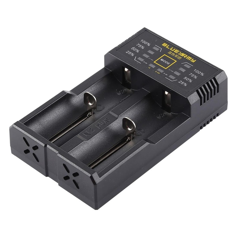 N2 PLUS Smart Battery Charger, universal battery charger, USB powered multi battery charger with LED indicator