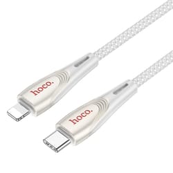 pd fast charging usb c to lightning braided cable 1.2m durable data sync charger