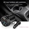 80W Fast Charge Car Cup Charger with Dual USB Ports and Dual Socket Splitter