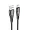 U133 USBC To USBA Braided Fast Charging Cable 12m Durable Data Sync Cord 1