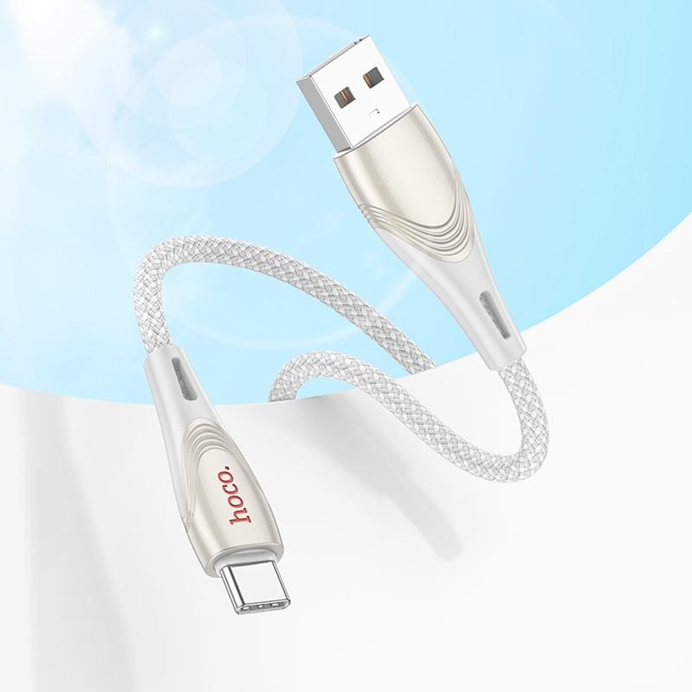U133 USBC To USBA Braided Fast Charging Cable 12m Durable Data Sync Cord 3