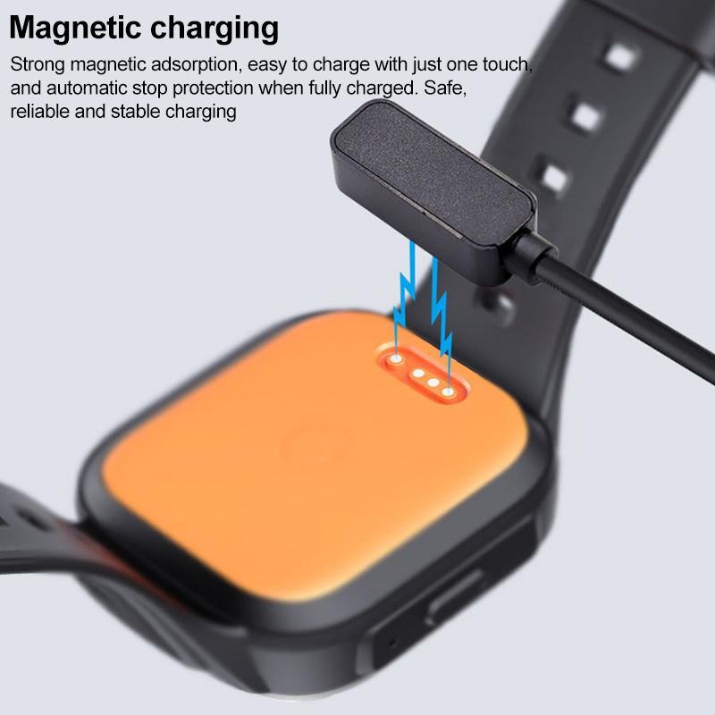 Magnetic USB Charging Cable for Mi Mitu Kids Watch 6X 6C Fast Sync 1m Durable Cord