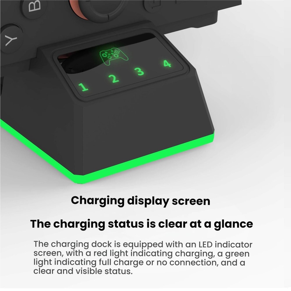 9-in-1 Nintendo Switch 2 Controller Charging Dock Station for Joy-Con & Pro Controller