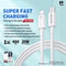 PD 20W Fast Charging USB-C to Lightning Cable 1m Durable Data Sync Cord