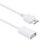 Micro USB OTG Adapter Cable 21cm USB 2.0 Female Converter for Android Devices