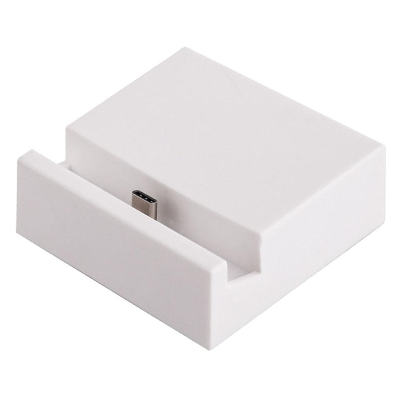 2-in-1 USB-C Charging Dock with Data Sync Stand for Smartphones