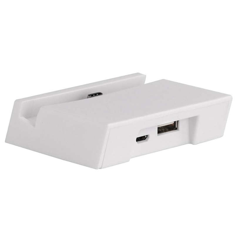 2-in-1 USB-C Charging Dock with Data Sync Stand for Smartphones