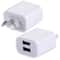 Dual USB Wall Charger 5V 2A Fast Charging Adapter Compact Travel