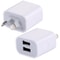 Dual USB Wall Charger 5V 2A Fast Charging Adapter Compact Travel