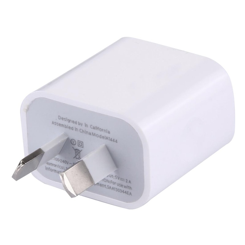 Dual USB Wall Charger 5V 2A Fast Charging Adapter Compact Travel
