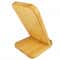 Bamboo Vertical Wireless Charging Stand Fast Qi Charger Dock for Desk and Bedside